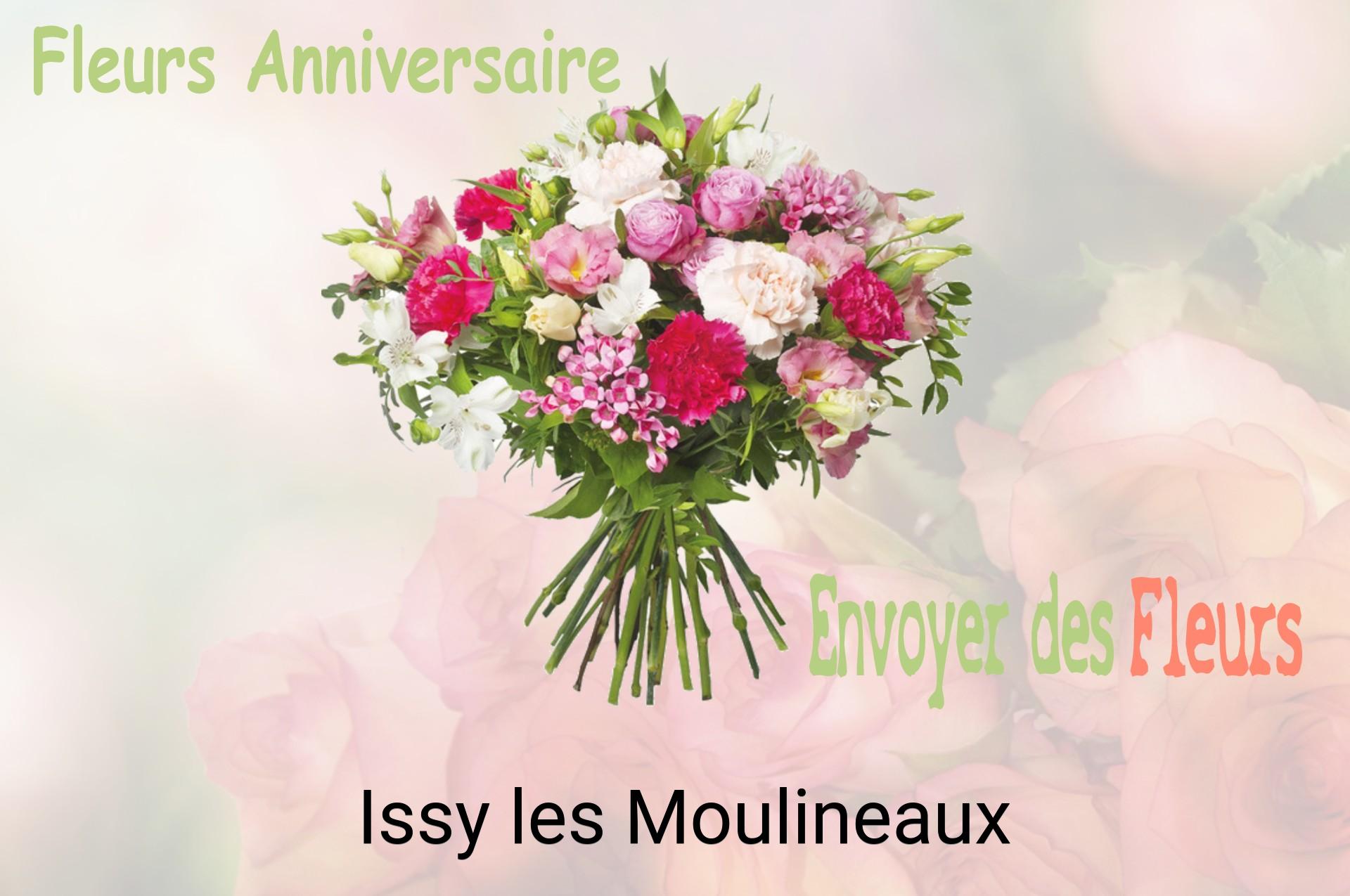 Bouquet de fleurs d’anniversaire livré à Issy-les-Moulineaux